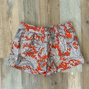 COPY - J. Crew Paisley Shorts